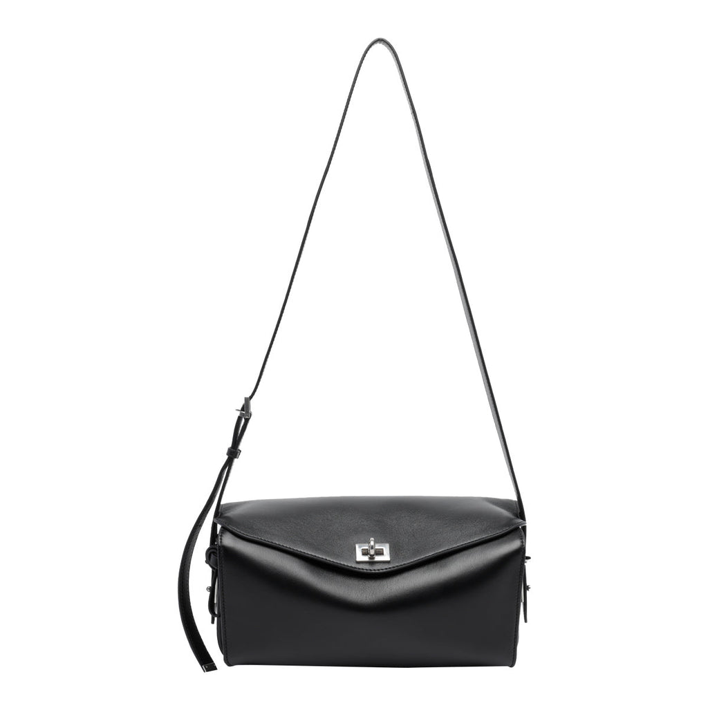 Balenciaga Women's Lamb Leather Le 7 Medium Bag in Black