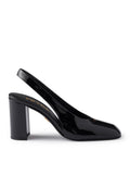 Prada Women's Leather Patent Slingback Pumps