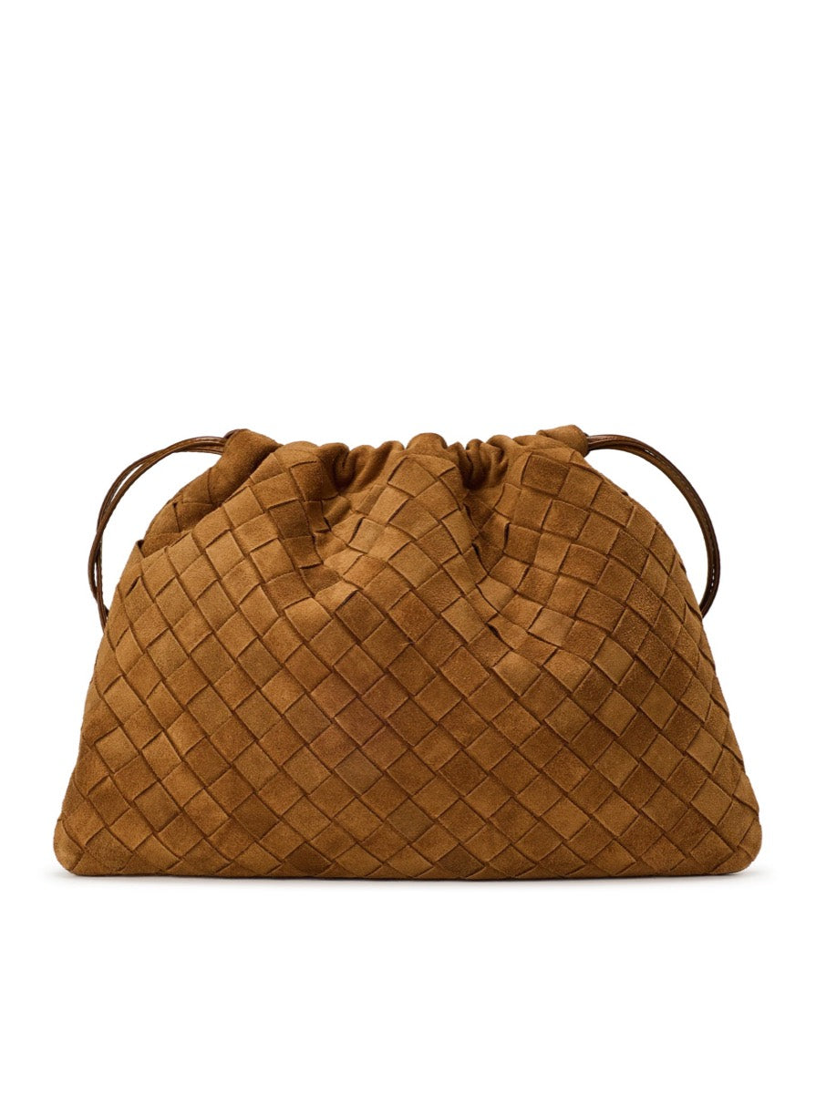 Bottega Veneta Women's Medium Suede Clutch