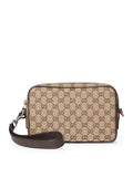 Gucci Men's Fabric Shoulder Bag in Nude