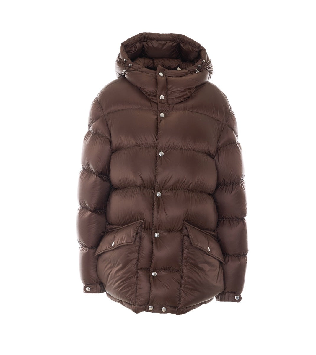 Moncler Men's Down Orelith Jacket in Brown