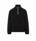 The Row Men's Silk Cotton Sweater in Black