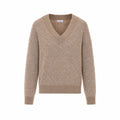 Brunello Cucinelli Women's Mohair Sequin Sweater in Beige