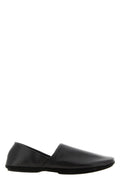 Lemaire Men's Nappa Leather Slipper Loafers in Black