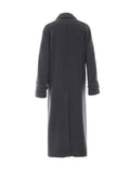 Max Mara Women's Cashmere Long Coat in Grey