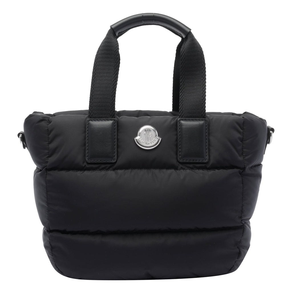 Moncler Women's Polyamide Down Tote Bag in Black
