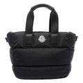 Moncler Women's Polyamide Down Tote Bag in Black