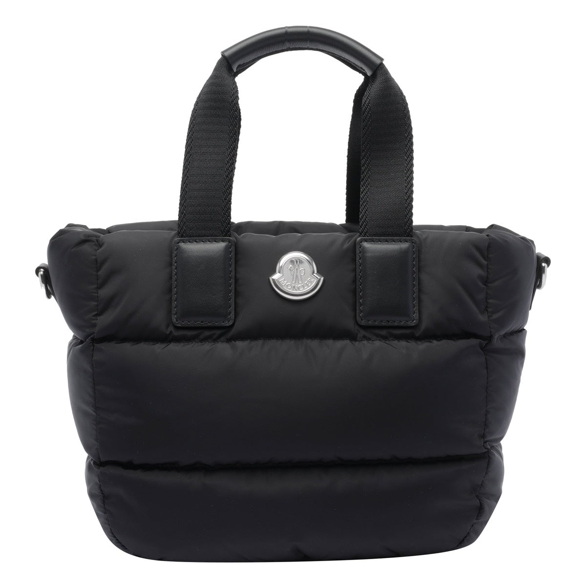 Moncler Women's Polyamide Down Tote Bag in Black