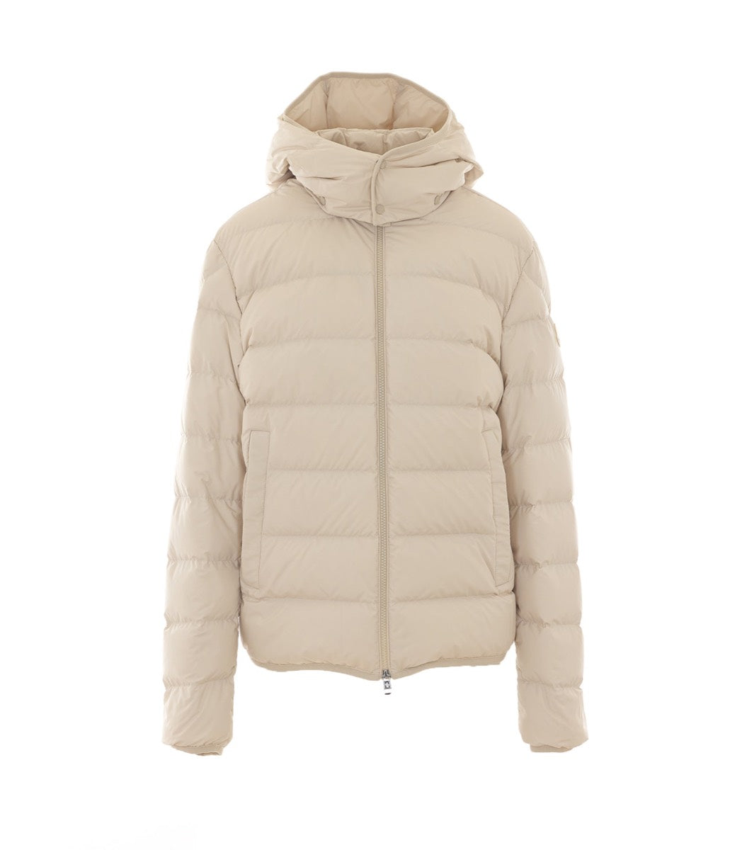 Moncler Men's Down Montbrocq Jacket in Ivory