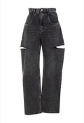Maison Margiela Women's Denim Jeans in Black