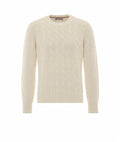 Brunello Cucinelli Men's Cashmere Sweater in White
