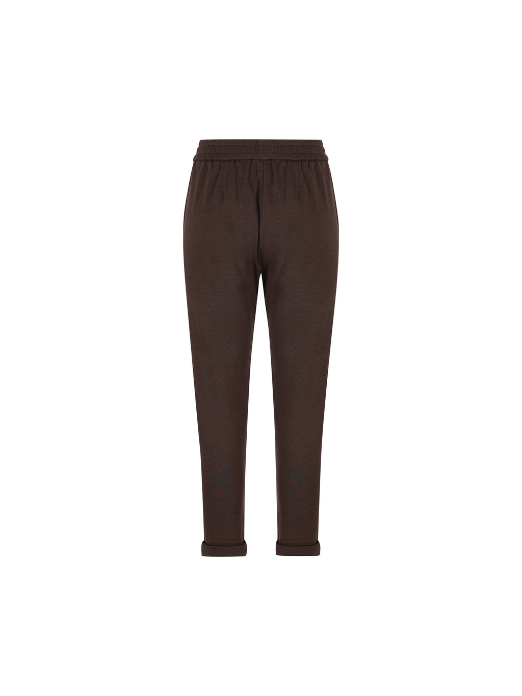 Brunello Cucinelli Women's Cotton Jogging Pants in Brown - view 2