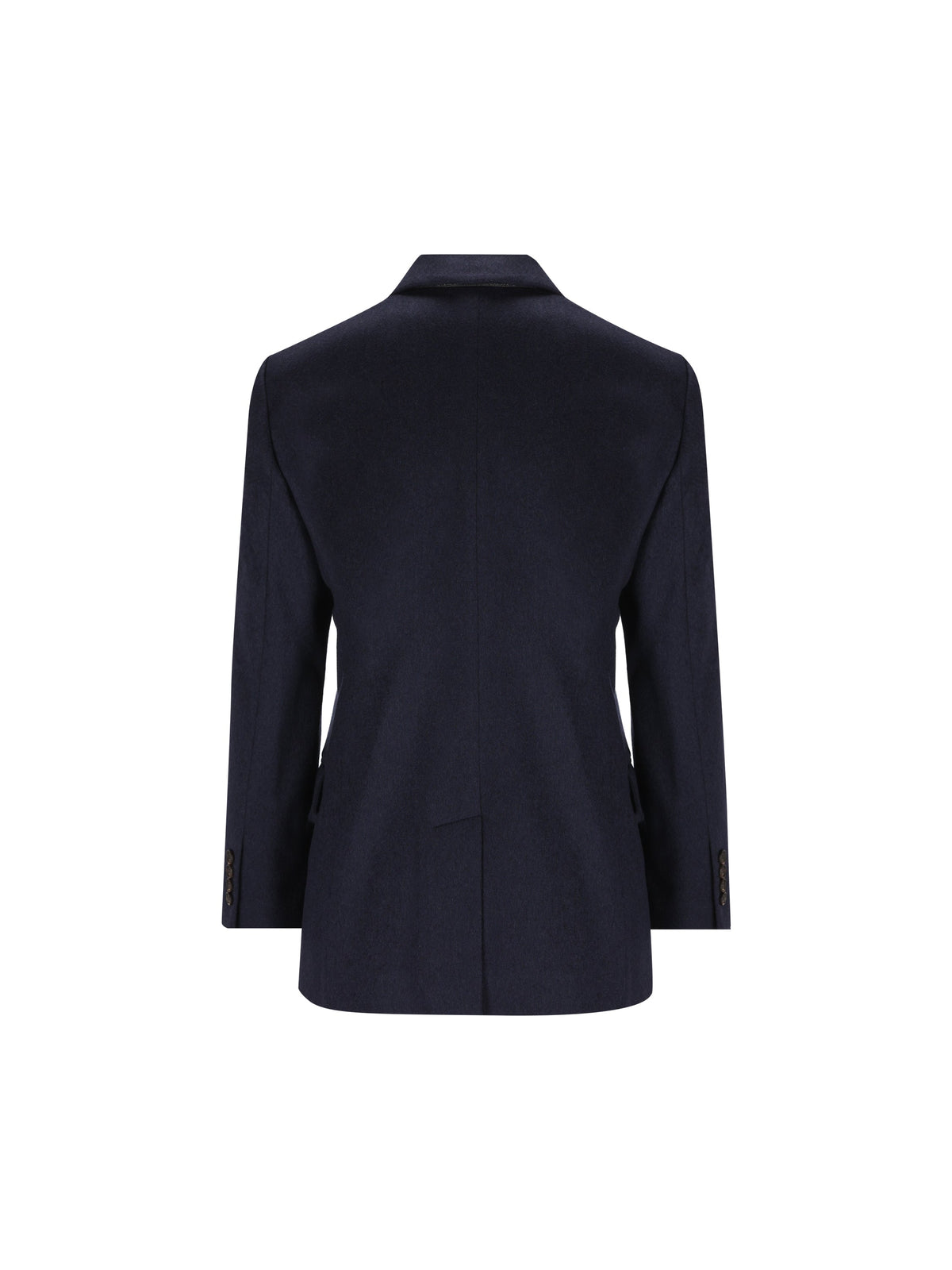 Brunello Cucinelli Women's Wool Blazer in Dark Blue - view 2