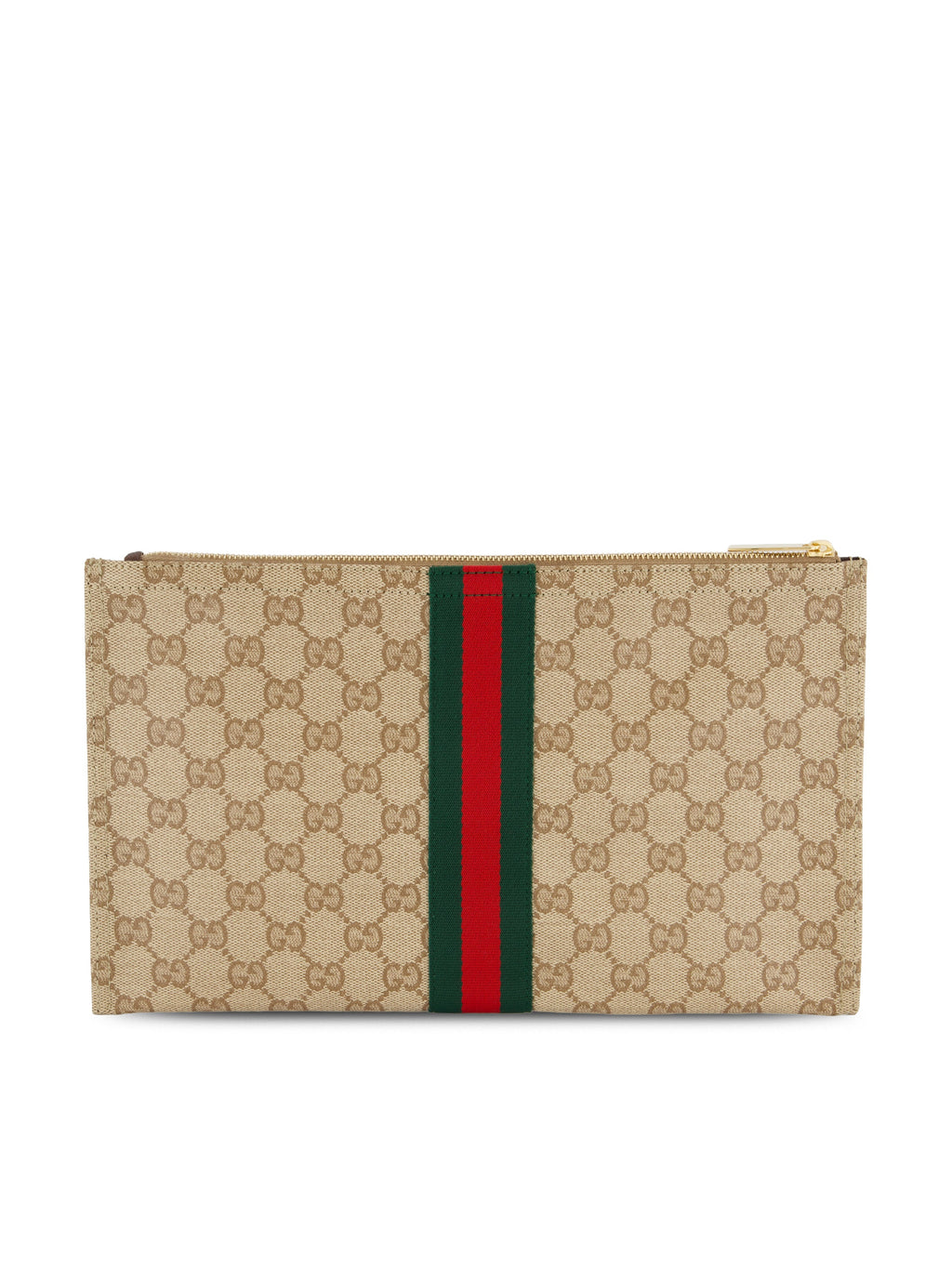 Gucci Women's GG Canvas Pouch in Beige - view 2