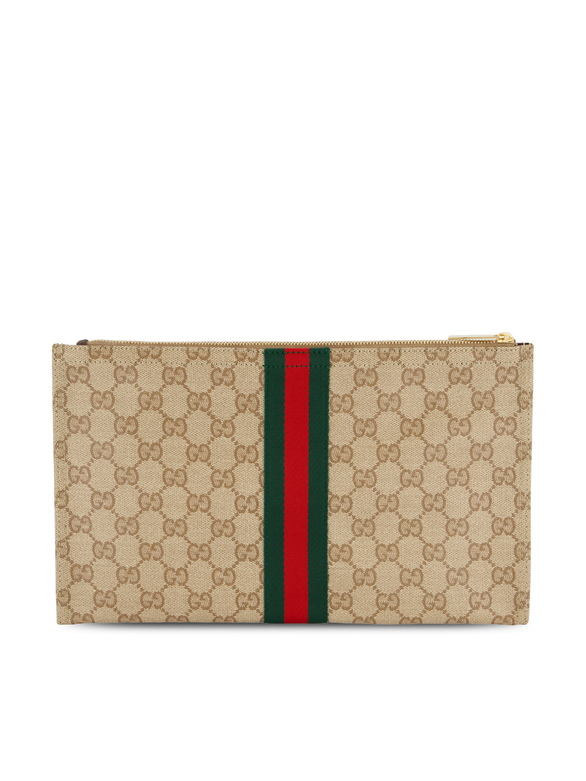 Gucci Women's GG Canvas Pouch in Beige - view 2