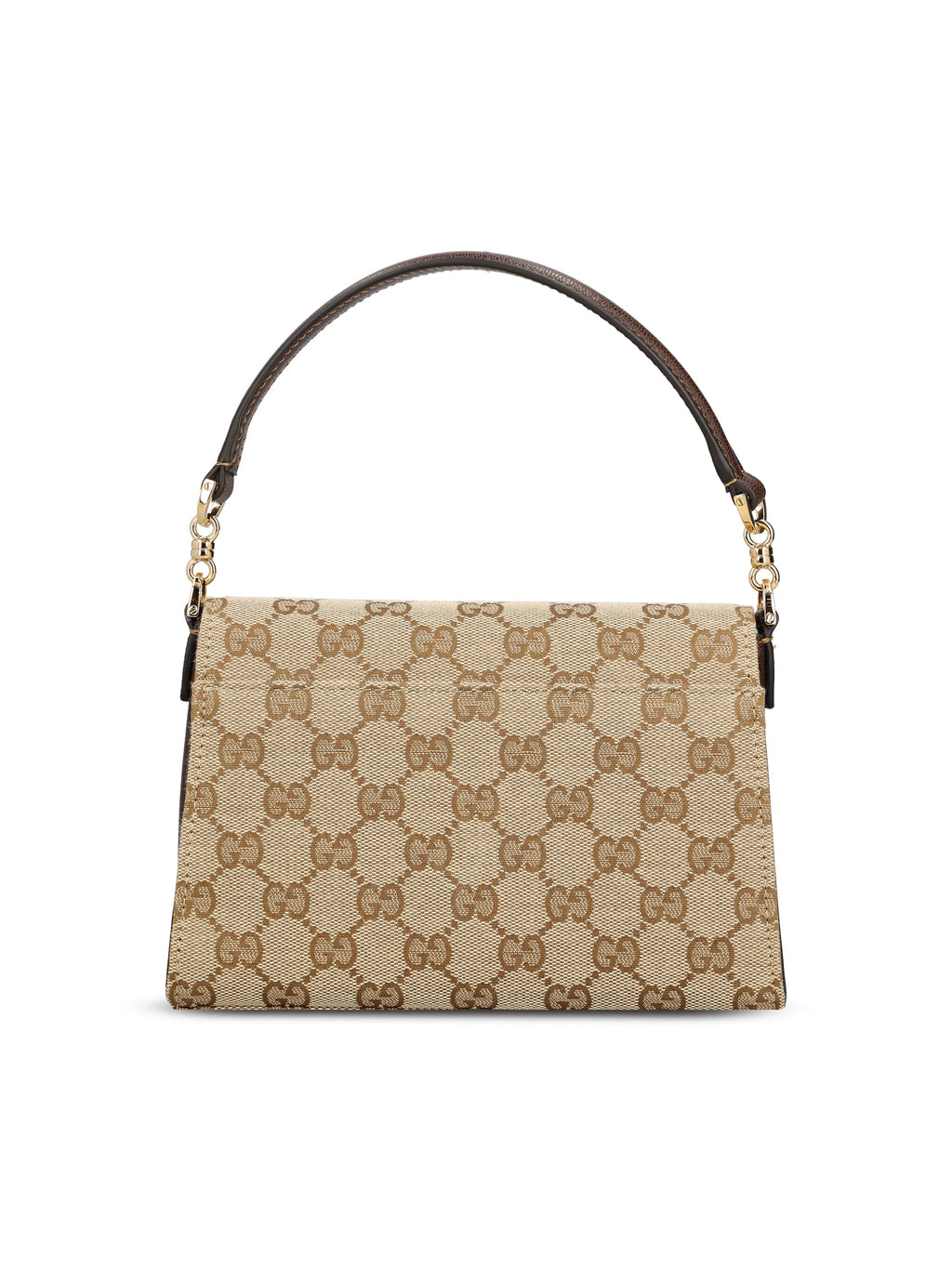 Gucci Women's Horsebit Duomo GG Canvas Bag in Beige - view 2