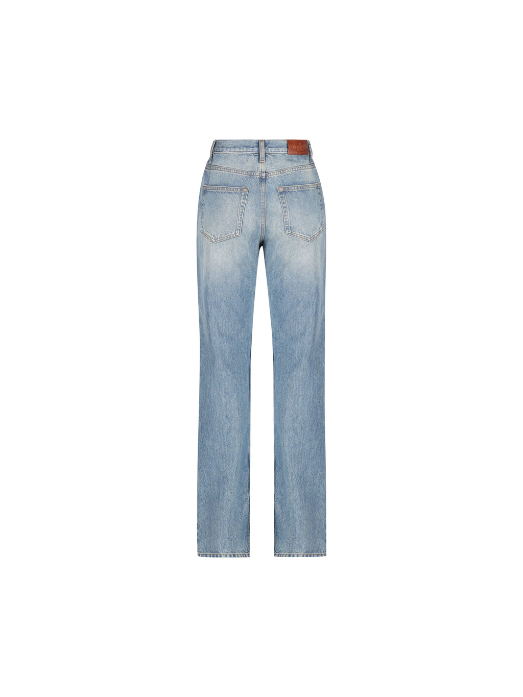 Gucci Women's Straight Denim Jeans in Blue - view 2