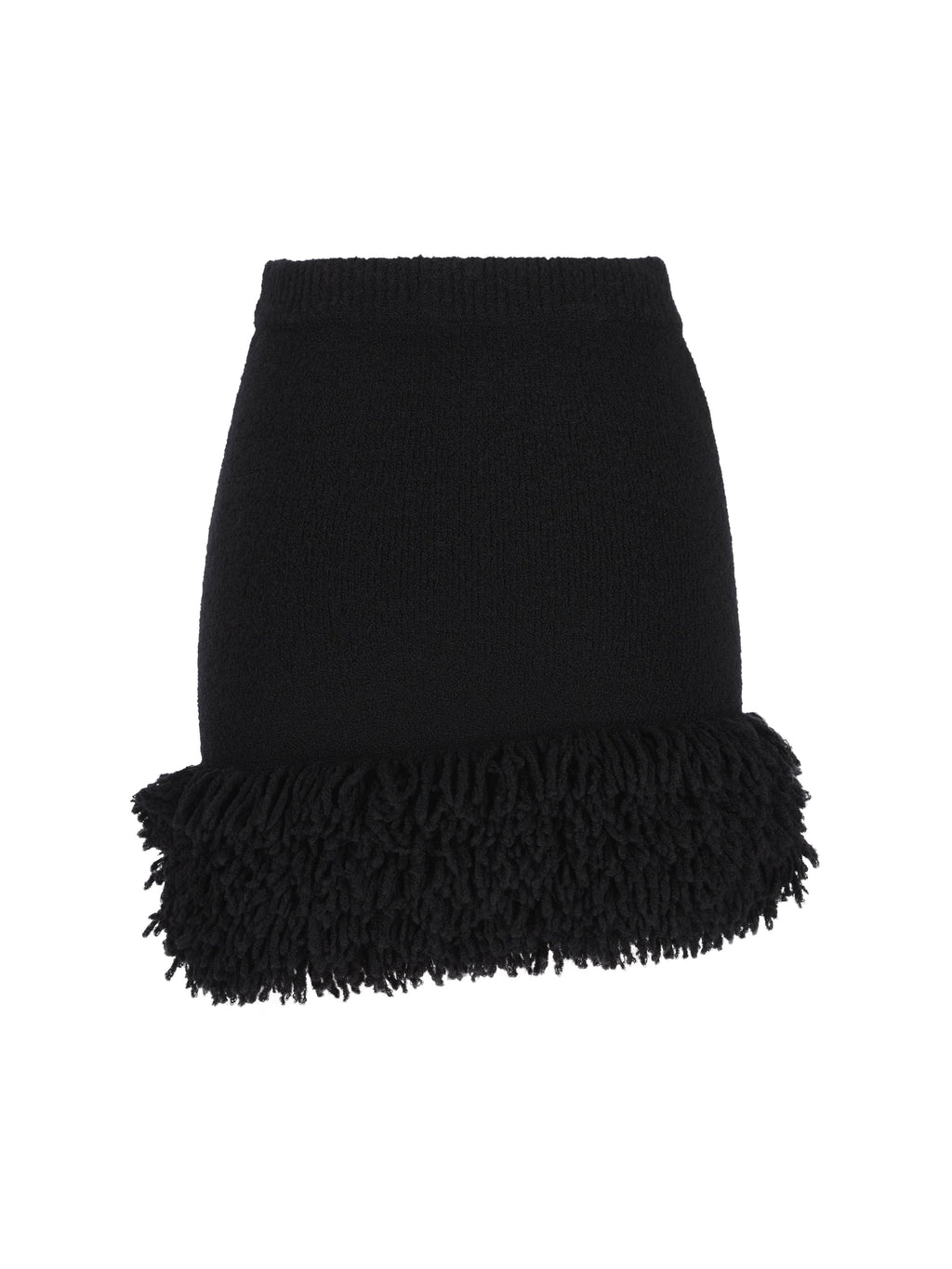 Loewe Women's Wool Blend Skirt in Black - view 2