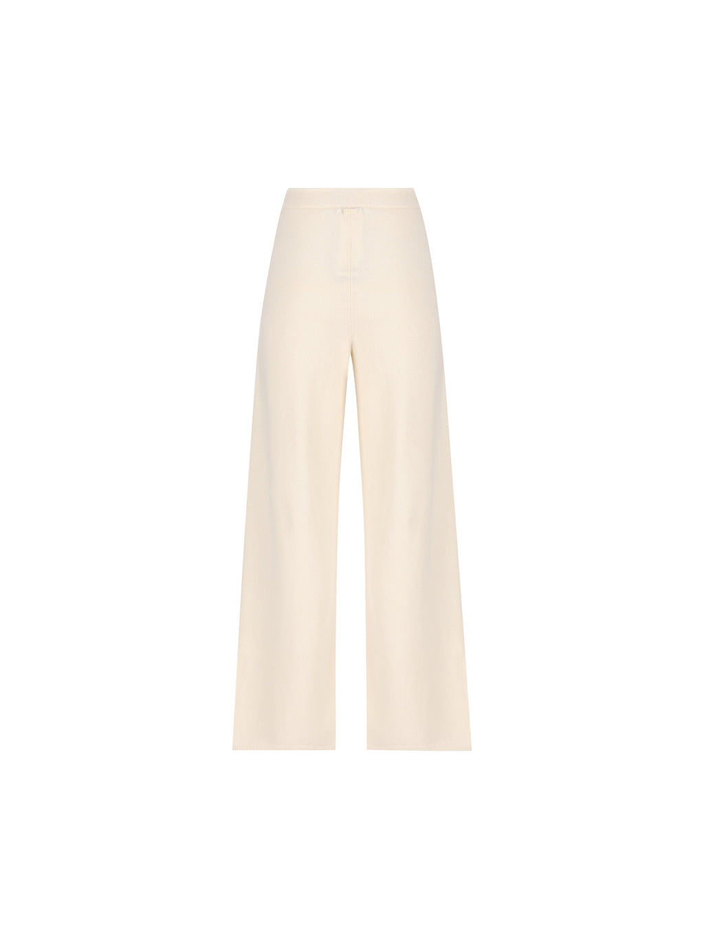Max Mara Women's Wide Cashmere Trousers in White - view 2