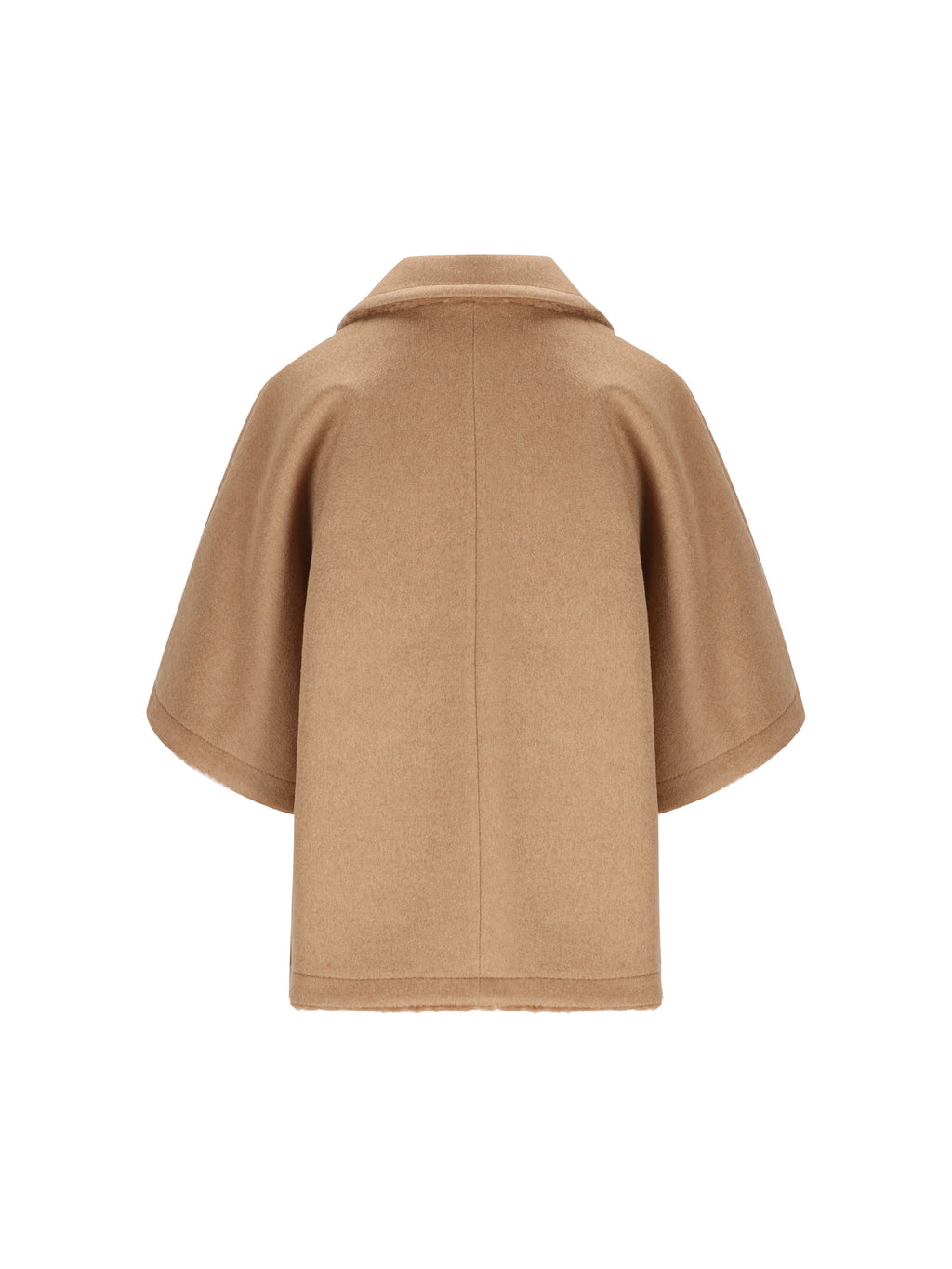 Max Mara Women's Pure Camel Cape in Camel - view 2