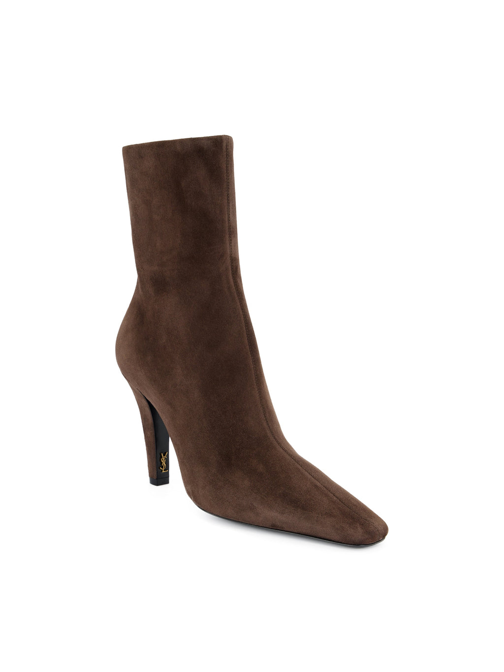 Saint Laurent Women's Jill Suede Boots in Brown - view 2