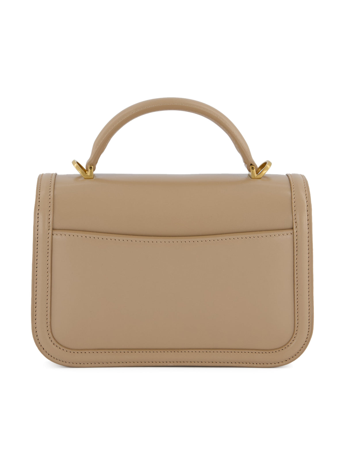 Saint Laurent Women's Solferino Mini Leather Bag in Beige - view 2