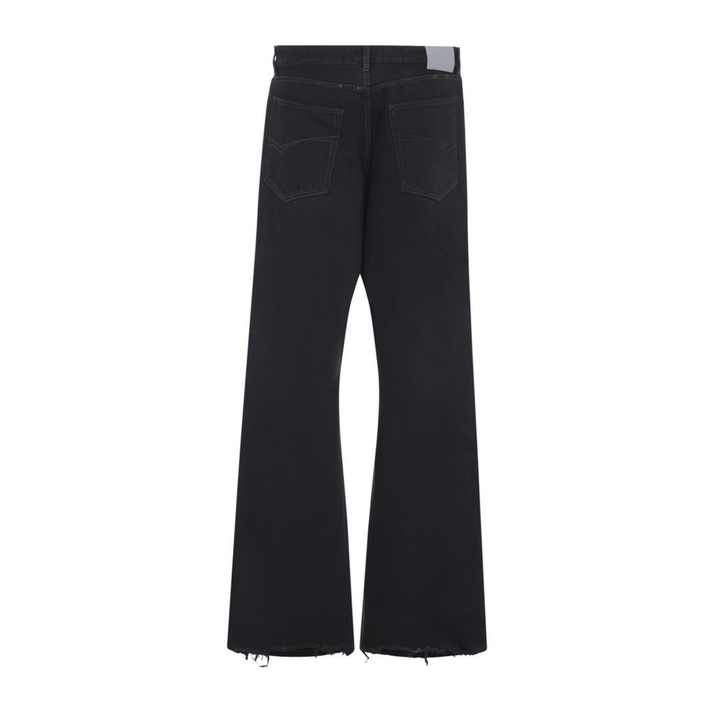 Balenciaga Men's Regular Fit Jeans in Black - image 2
