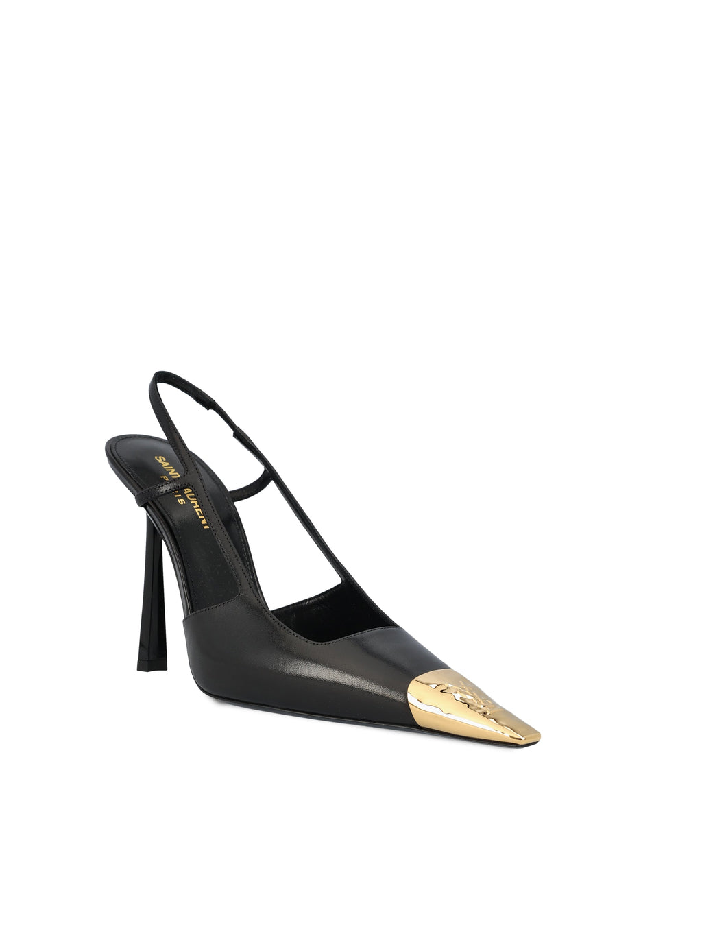 Saint Laurent Women's Leather Jeanne Pumps in Black - view 2