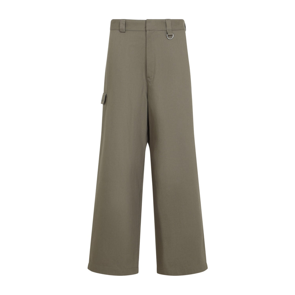Balenciaga Men's Loose Fit Workwear Pants in Khaki - image 2