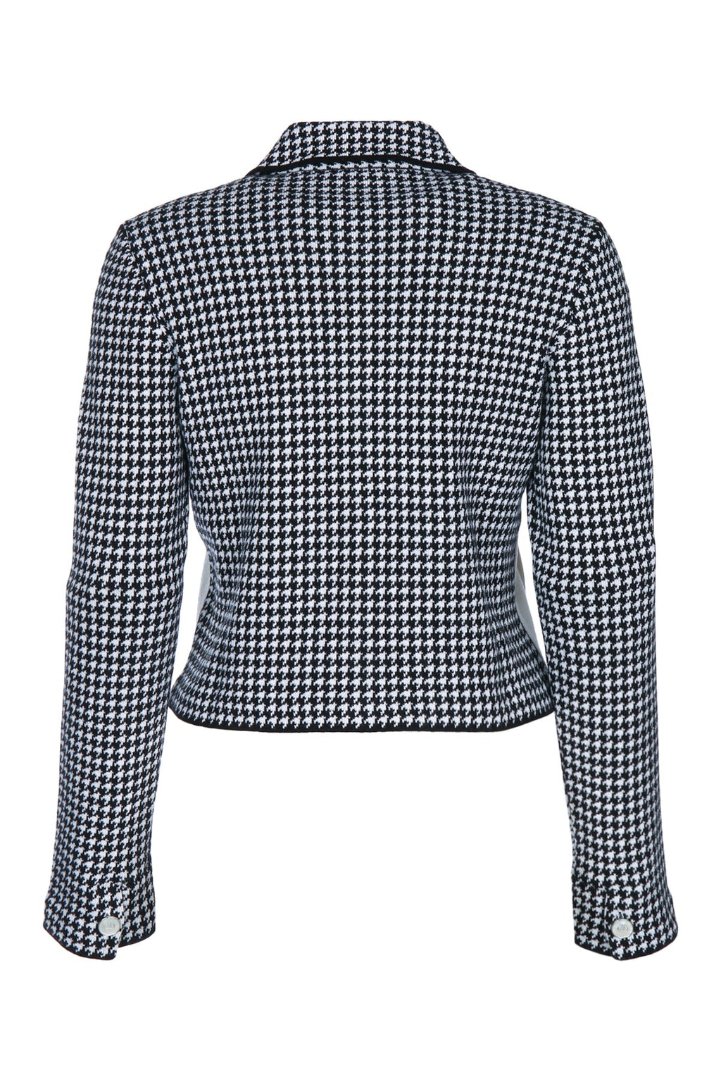 Dior Women's Gingham Knit Jacket in White and Black - image 2