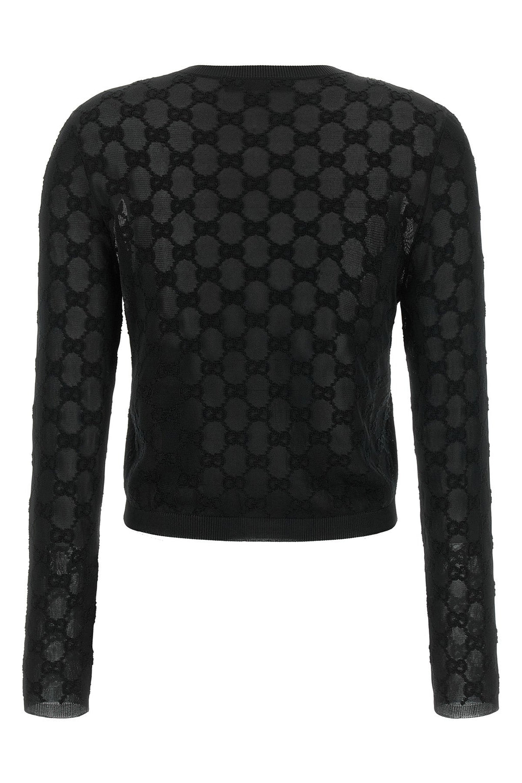 Gucci Women's GG Embroidered Cardigan in Black - image 2