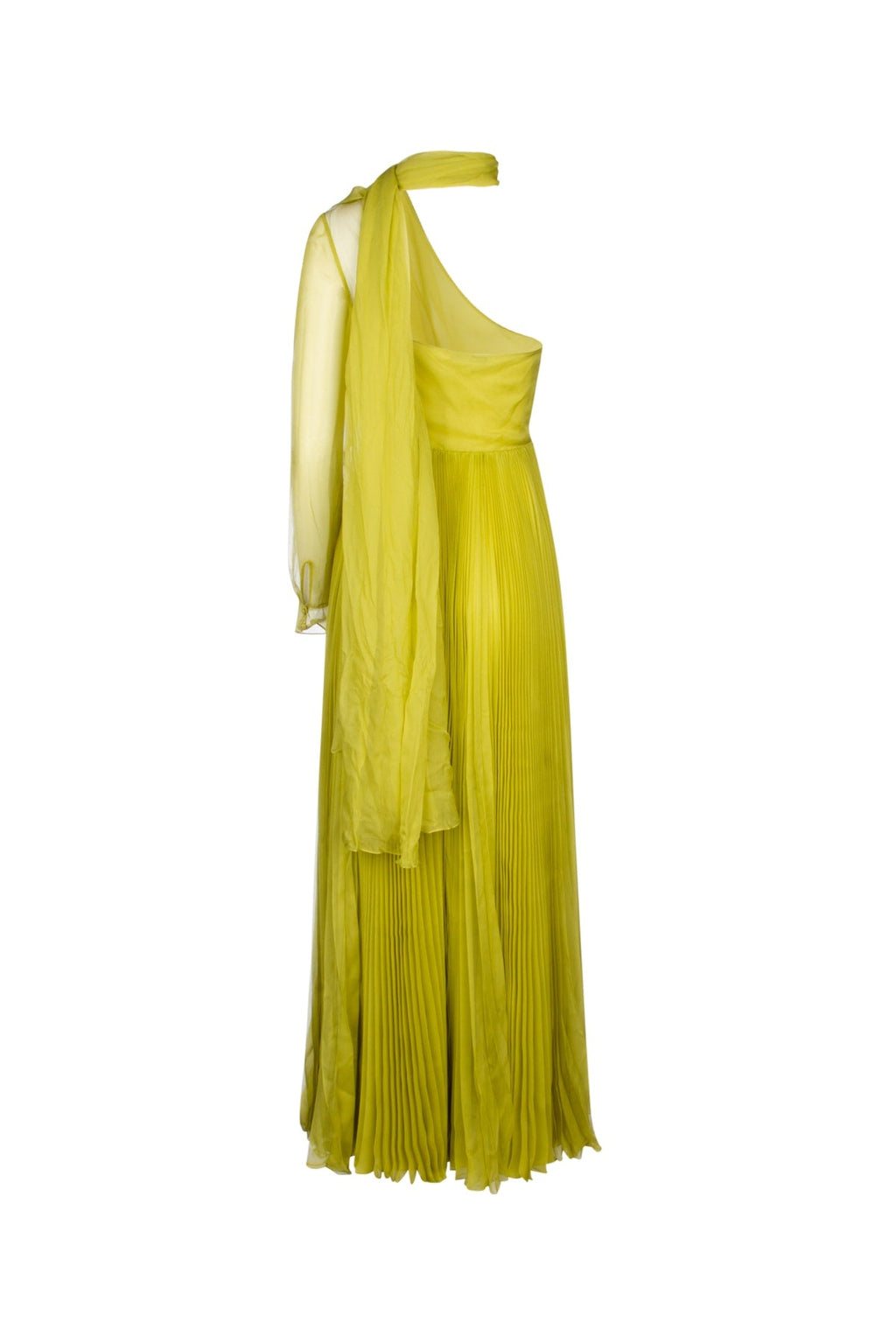 Dior Women's One-Shoulder Maxi Dress in Yellow - image 2