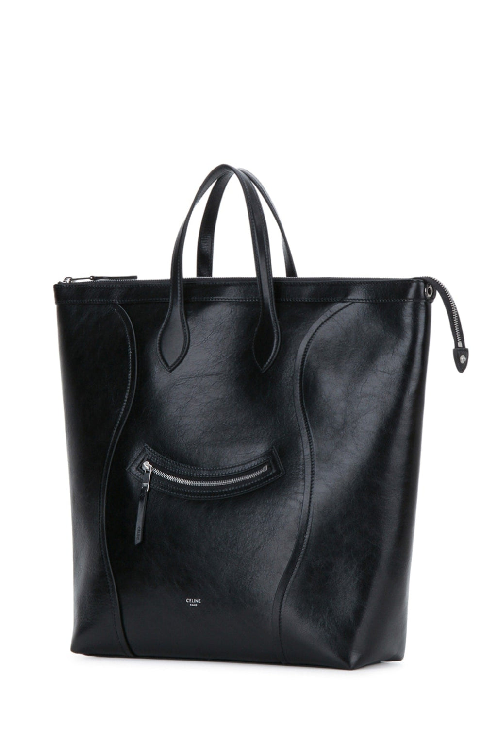Celine Men's Vertical Cabas Tote in Black - image 2
