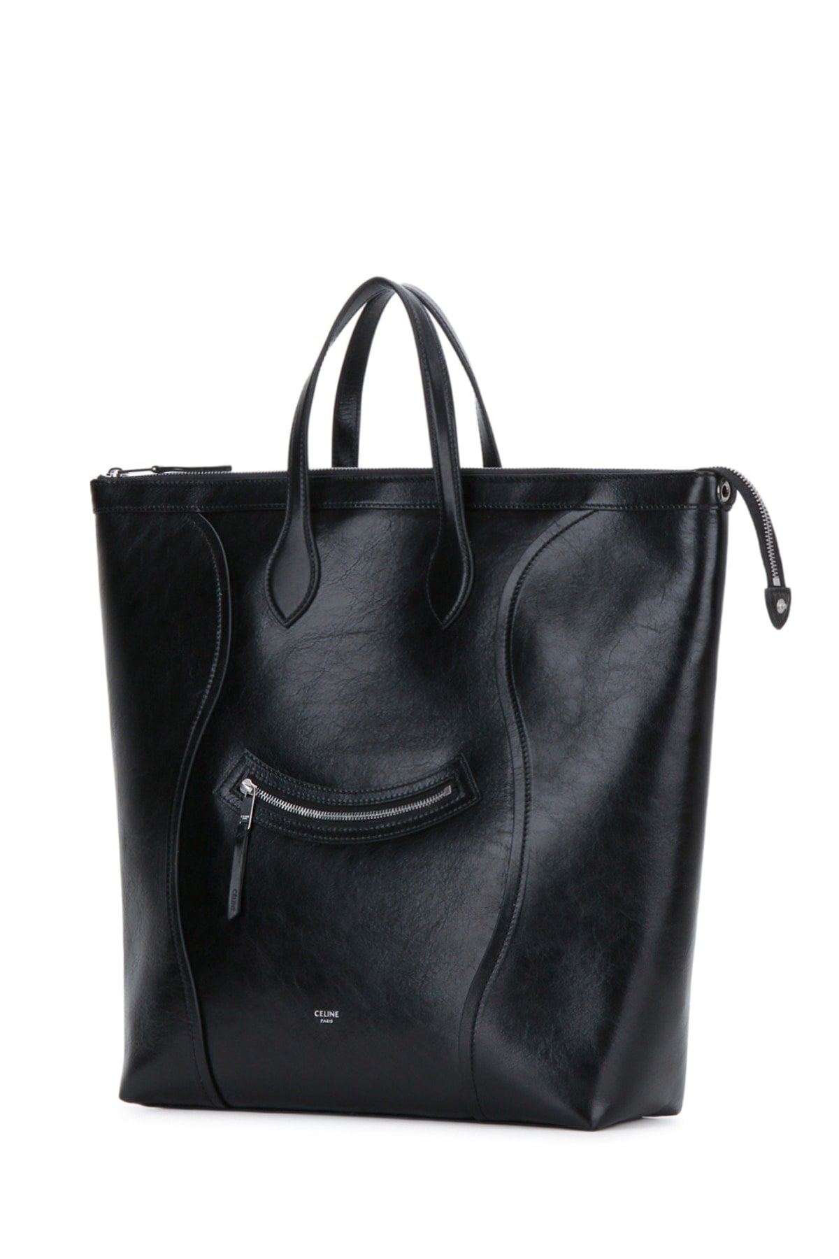 Celine Men's Vertical Cabas Tote in Black - image 2