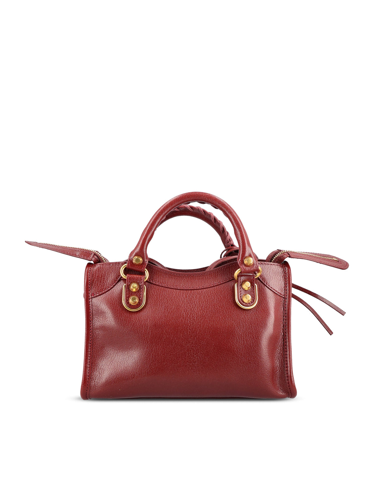 Balenciaga Women's Le City Uptown Mini Leather Bag in Red - view 2