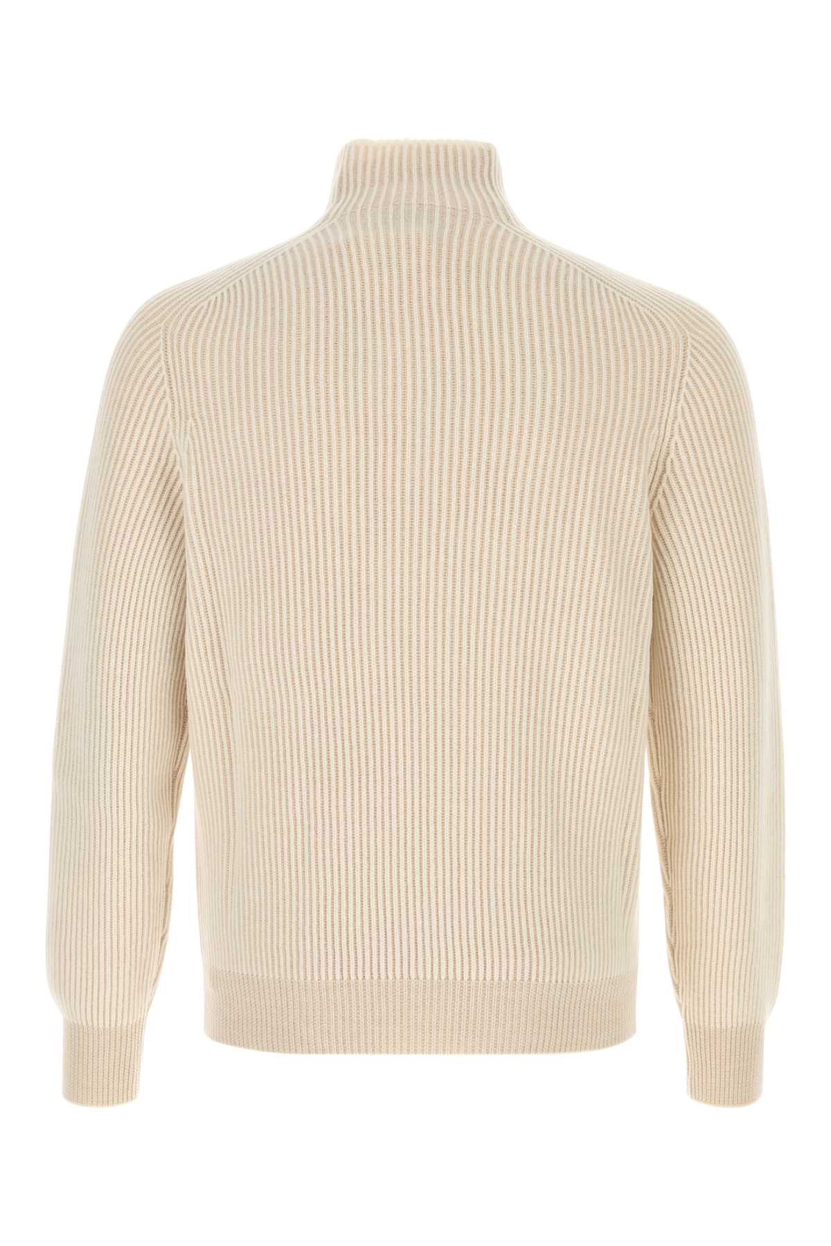 Brunello Cucinelli Men's Cashmere Turtleneck in Cream - image 2