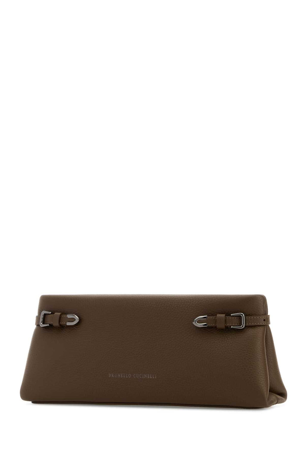 Brunello Cucinelli Women's Leather Clutch in Olive - image 2