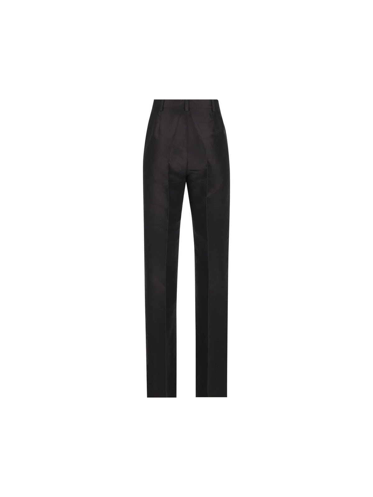 Gucci Women's Silk Faille Trousers in Black - view 2