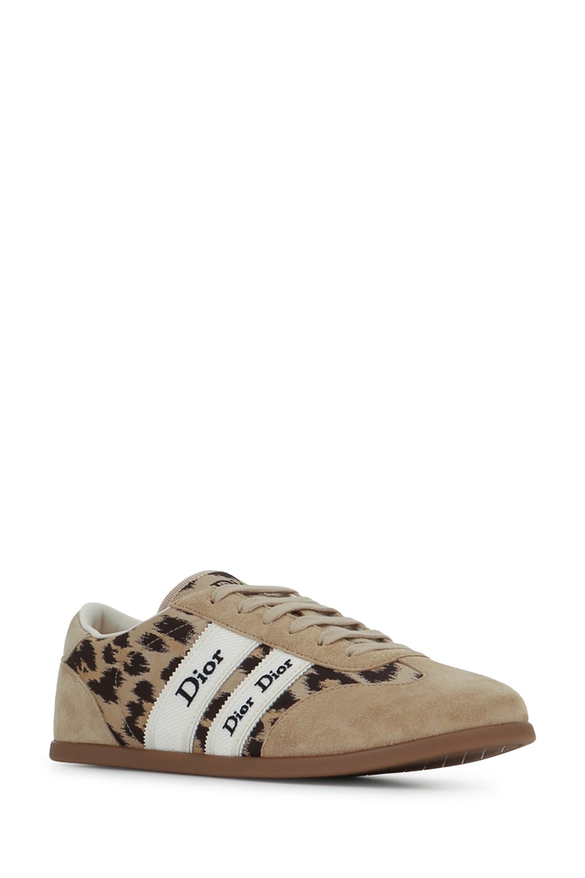 Dior Women's Leopard Print Sneakers in Beige - image 2