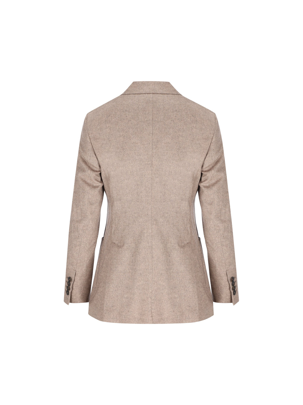 Max Mara Women's Silk Blazer in Beige - view 2