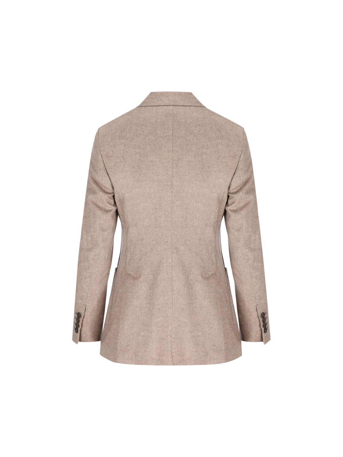 Max Mara Women's Silk Blazer in Beige - view 2