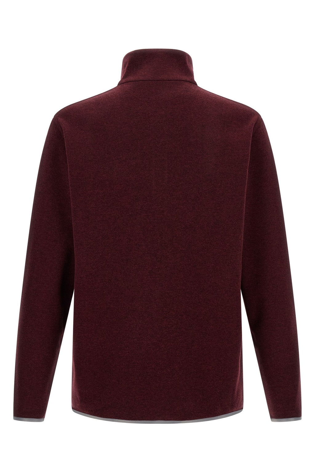 Brunello Cucinelli Men's Sweatshirt in Bordeaux Wool - view 2