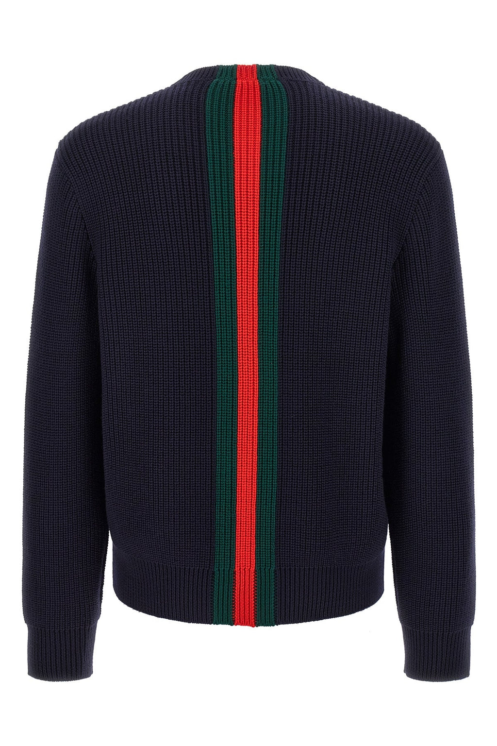 Gucci Men's Blue Web Sweater - image 2