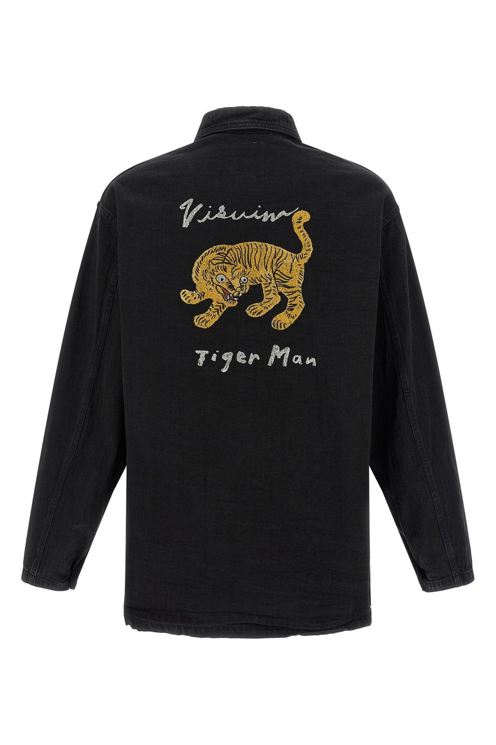 Visvim Men's Baker Jacket in Black Cotton - view 2