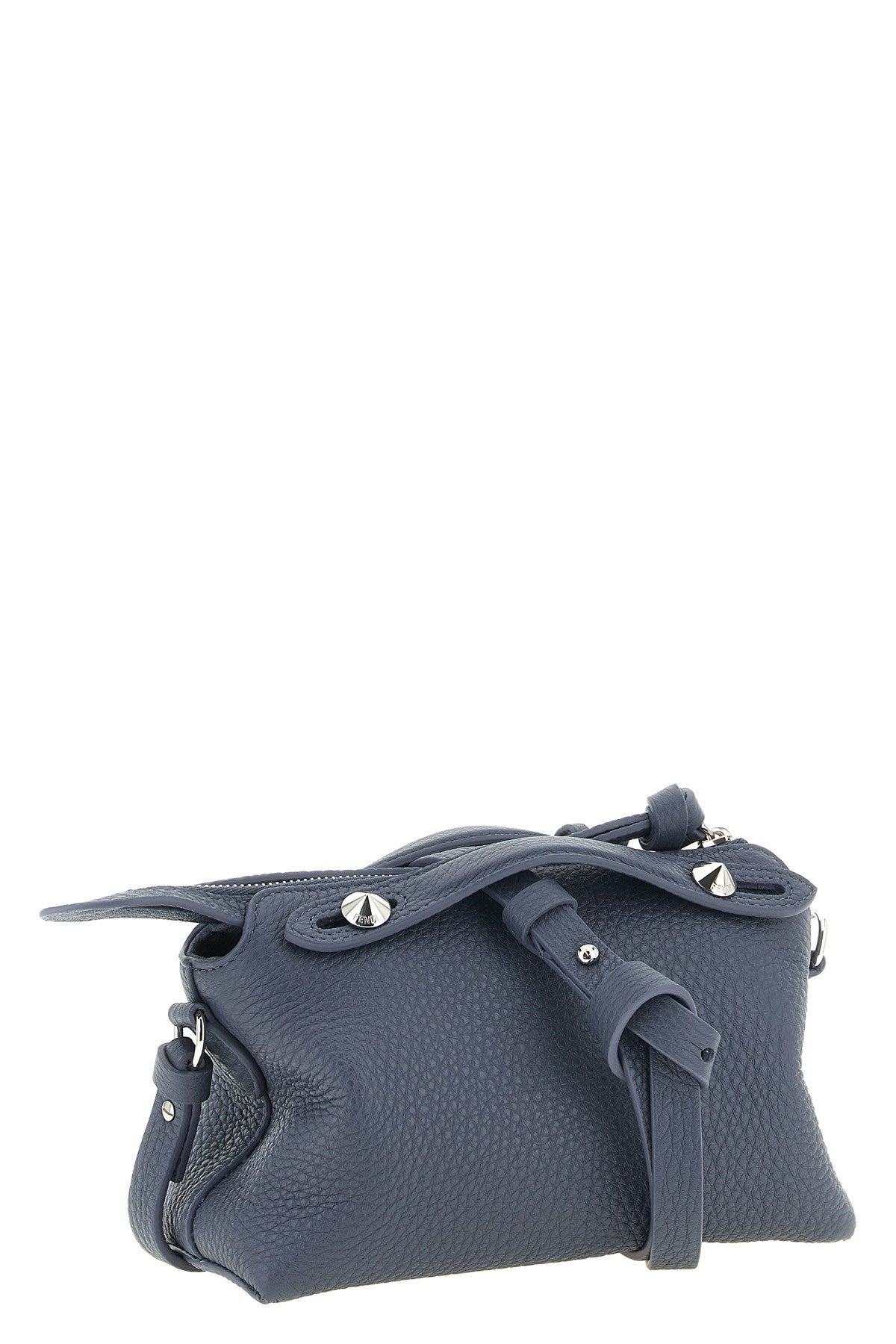 Fendi Women's By the Way Soft Mini Clutch in Blue Leather - view 2