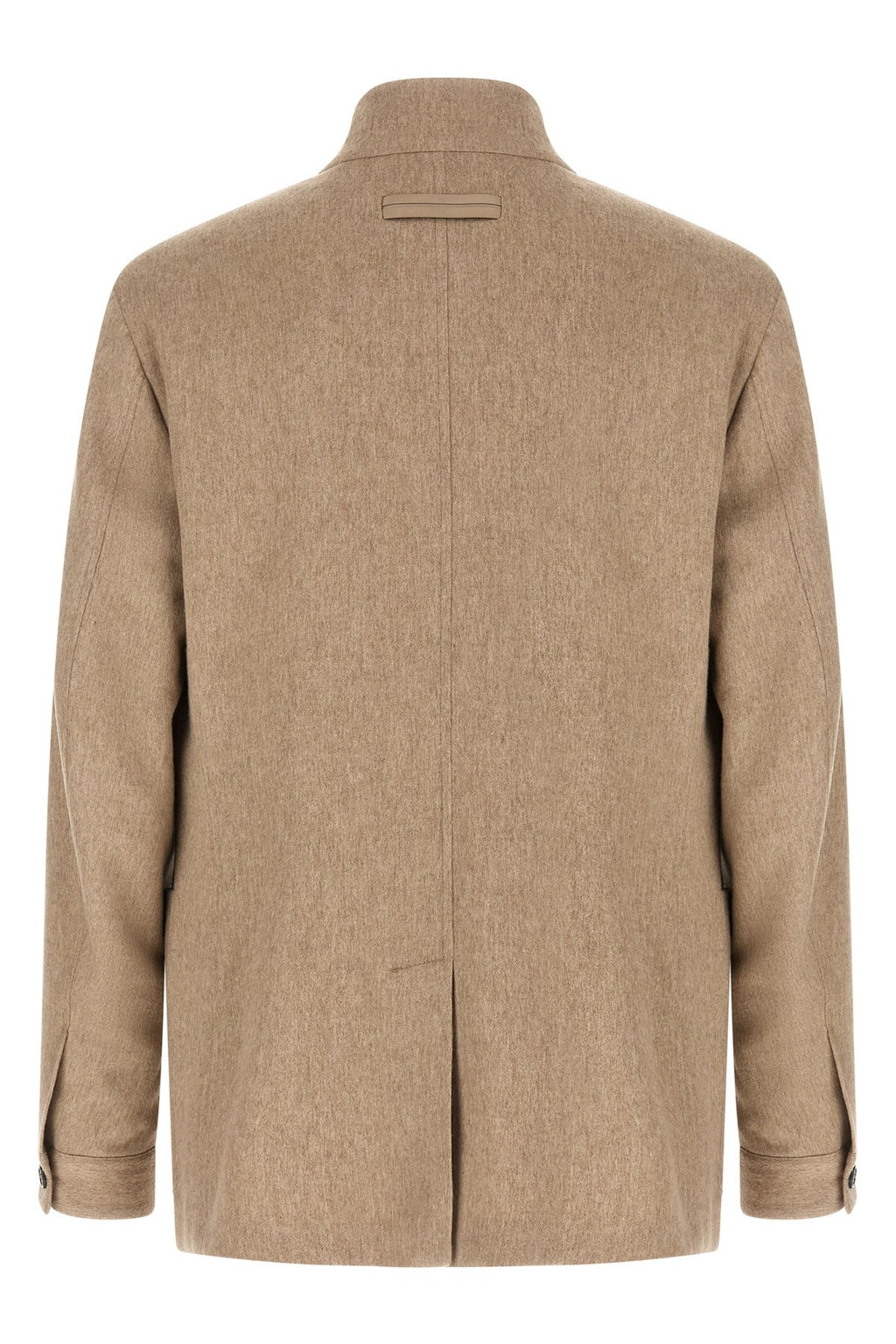 Zegna Men's Il Conte Jacket in Beige Cashmere - view 2