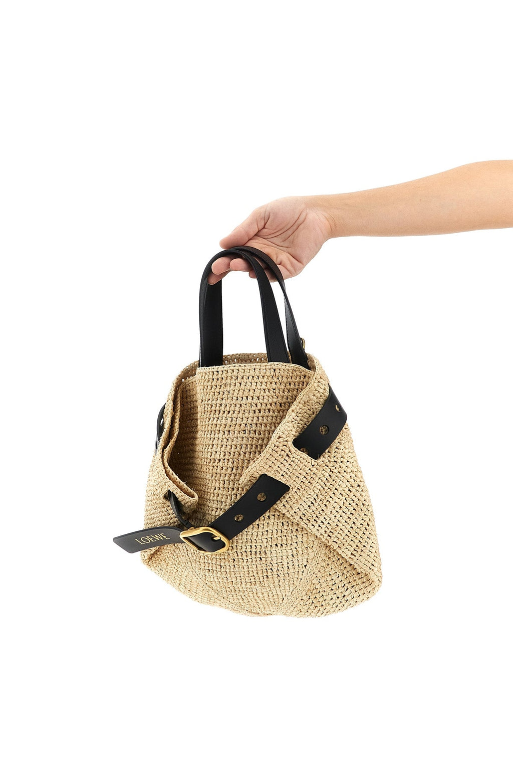 Loewe Women's Tote bag Punch Hole Shopper Mini in Beige - image 2