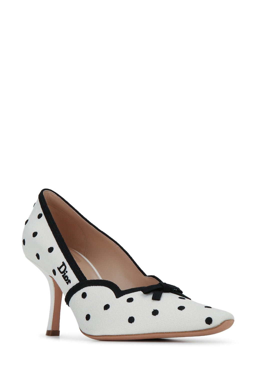 Dior Women's Polka Dot Pumps in White and Black - image 2