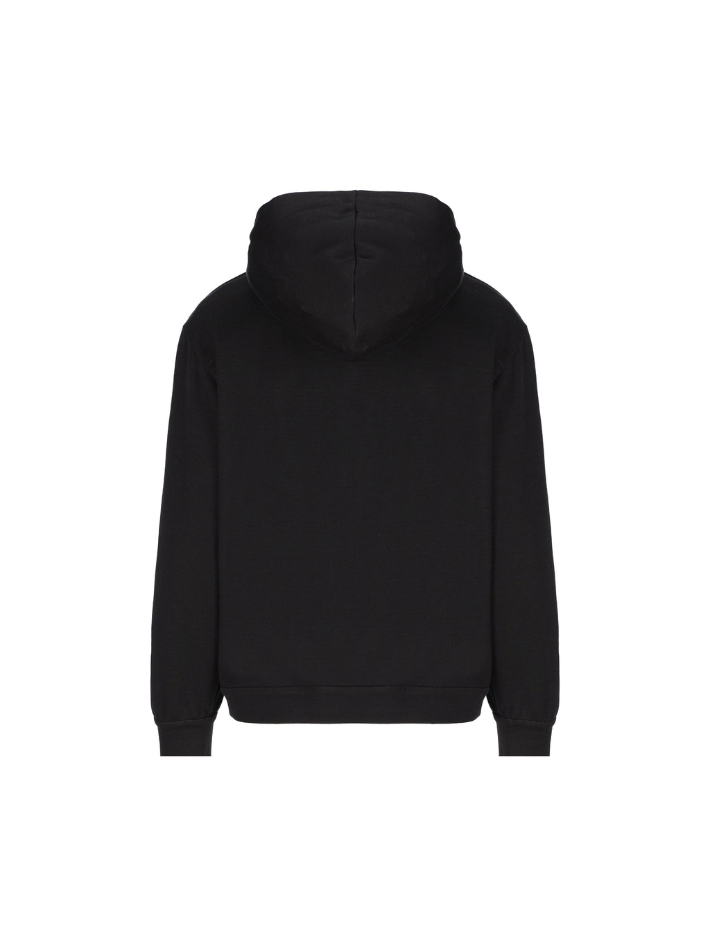 Brunello Cucinelli Women's Cotton Silk Hoodie in Black - view 2