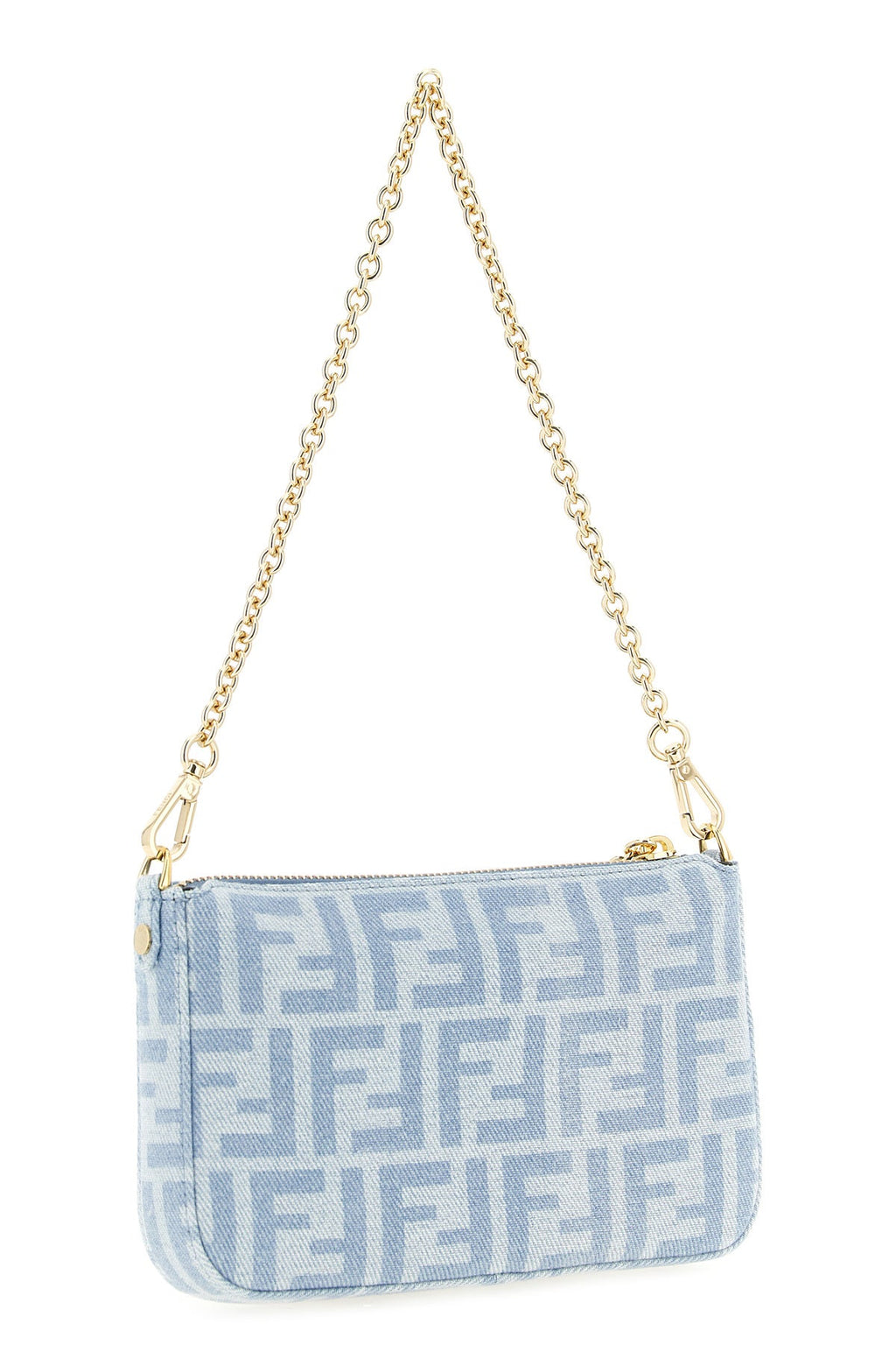 Fendi Women's Baguette pouch in Light Blue - image 2
